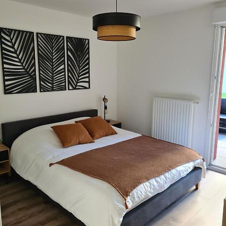 L'Instant Leman - T2 3 Etoiles A 5Min De Thonon Et Evian Avec Terrasse Et Jardin A 100M Du Lac Publier Ngoại thất bức ảnh