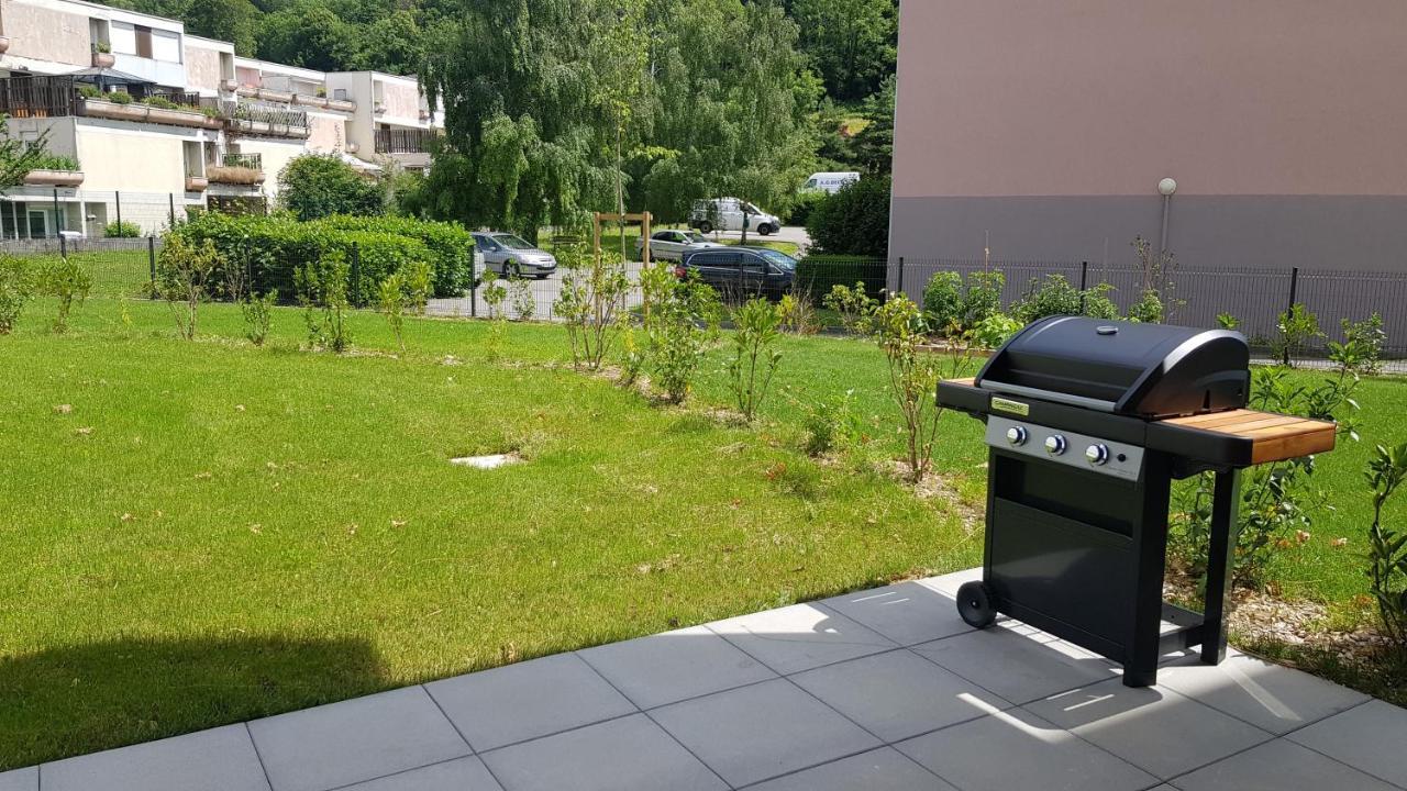 L'Instant Leman - T2 3 Etoiles A 5Min De Thonon Et Evian Avec Terrasse Et Jardin A 100M Du Lac Publier Ngoại thất bức ảnh