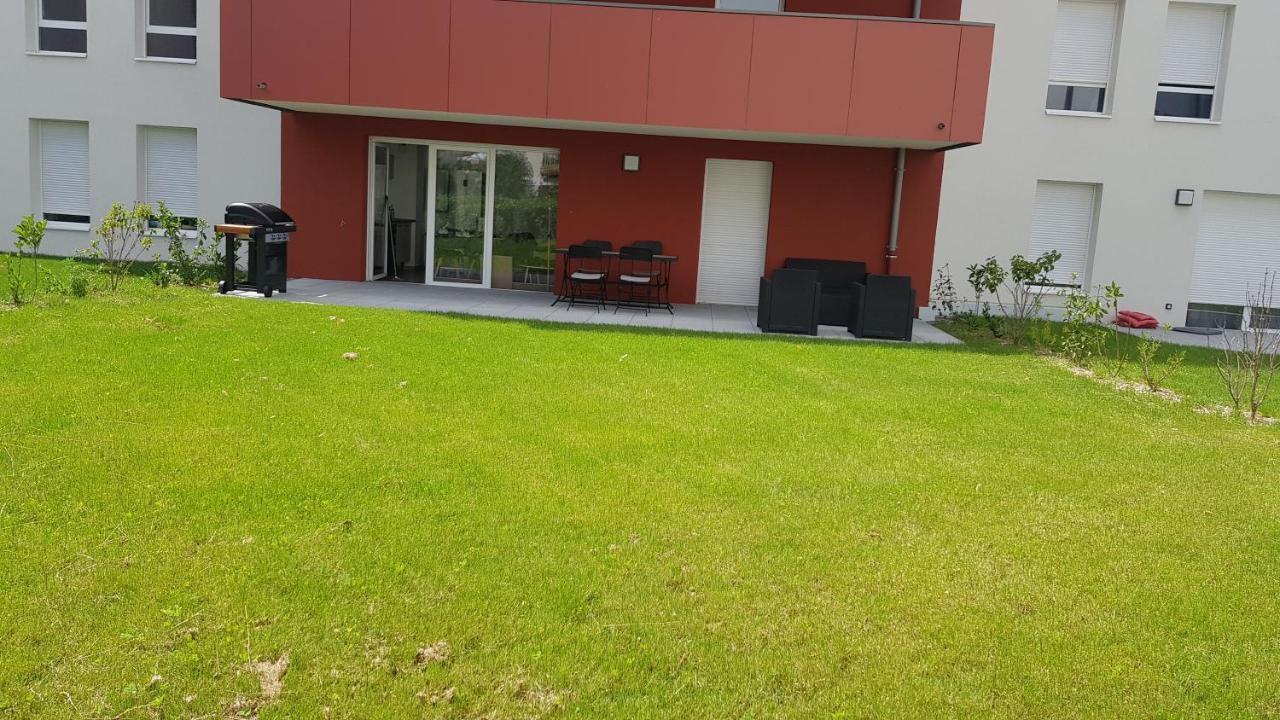 L'Instant Leman - T2 3 Etoiles A 5Min De Thonon Et Evian Avec Terrasse Et Jardin A 100M Du Lac Publier Ngoại thất bức ảnh