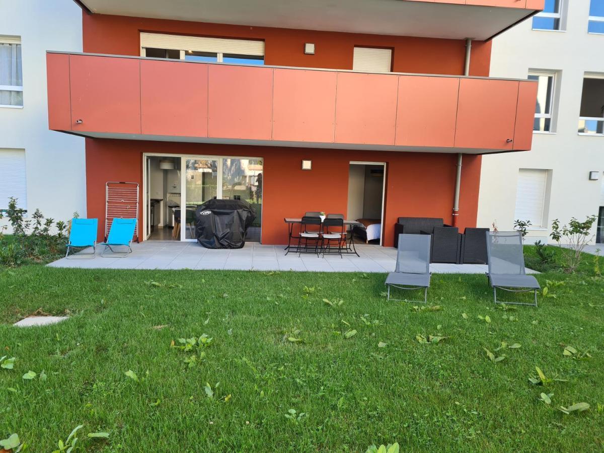 L'Instant Leman - T2 3 Etoiles A 5Min De Thonon Et Evian Avec Terrasse Et Jardin A 100M Du Lac Publier Ngoại thất bức ảnh