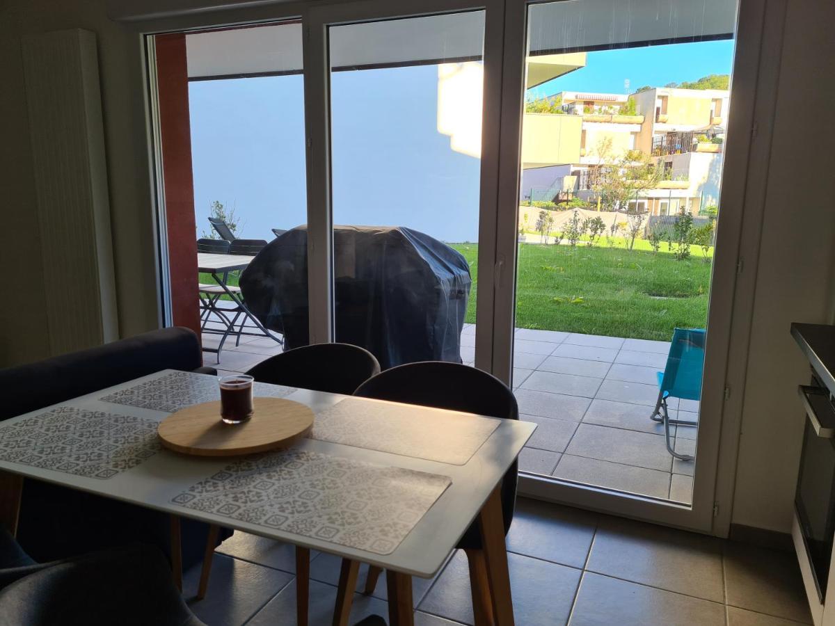 L'Instant Leman - T2 3 Etoiles A 5Min De Thonon Et Evian Avec Terrasse Et Jardin A 100M Du Lac Publier Ngoại thất bức ảnh