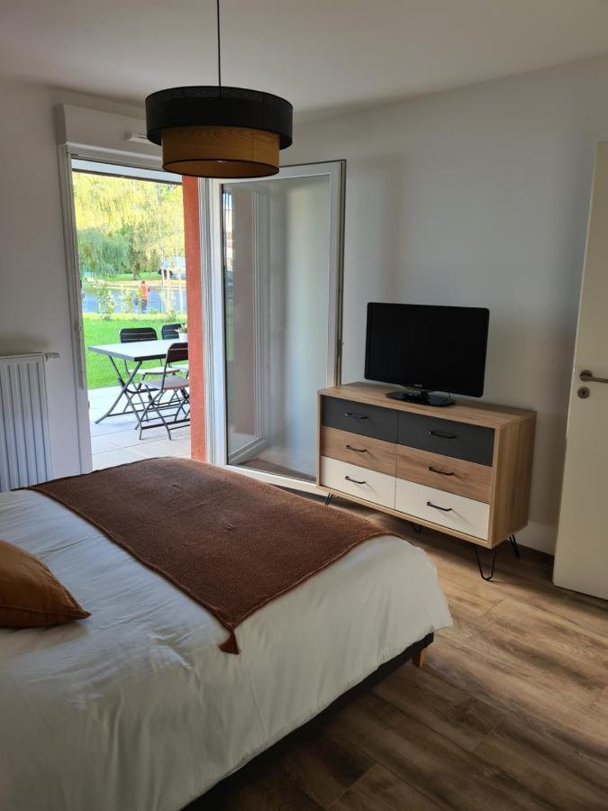 L'Instant Leman - T2 3 Etoiles A 5Min De Thonon Et Evian Avec Terrasse Et Jardin A 100M Du Lac Publier Ngoại thất bức ảnh
