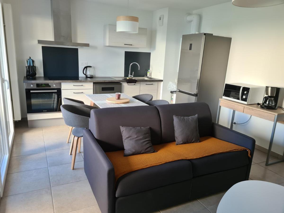 L'Instant Leman - T2 3 Etoiles A 5Min De Thonon Et Evian Avec Terrasse Et Jardin A 100M Du Lac Publier Ngoại thất bức ảnh